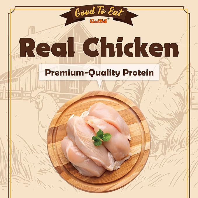 Gootoe Chicken Dog Treats – Chicken Sticks (Mini) 1.5 lb – All Natural, Grain-Free, Low Fat, Premium Training Chews, Healthy & Easily Digestible