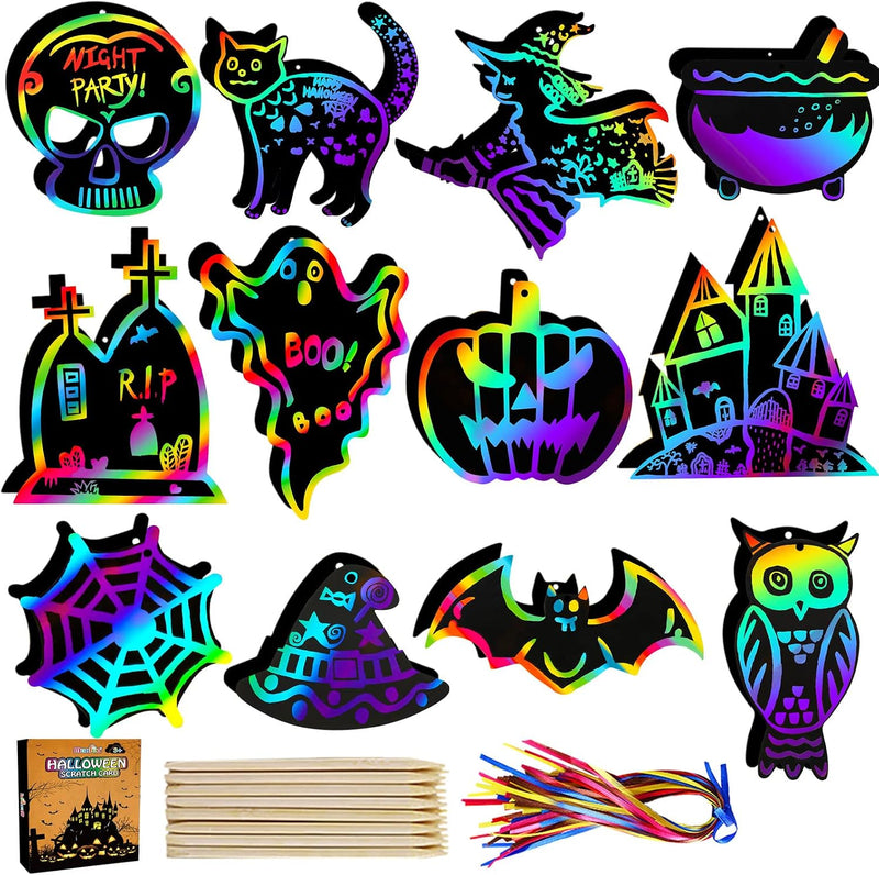 Max Fun Halloween Crafts for Kids - 48PCS