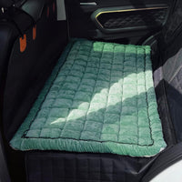 Dog Bed for Car Back Seat - Green / 24.8x54 inch - image 2