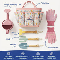 Gardening Set, Tool Kit, for Kids, STEM, Includes Tote Bag - Petal - image 4