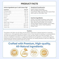 Flea and Tick Prevention for Cats, 200 Soft Chews for Fleas Treatment for Cats, Natural Cat Oral Flea Chewables Support Supplement, Flea and Tick Chews for All Breeds & Sizes