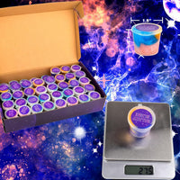 4 Pack Galaxy Slime Kit, Party Favors for Kids, Non Sticky, Wet - Galaxy 75 Pack - image 3