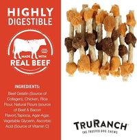 5" BBQ Collagen Skewers - Collagen Dog Chews - Long Lasting Healthy Joint Support Dog Treat - Rawhide Alternative - Skin & Coat Health, 1 Bag, 15 Count