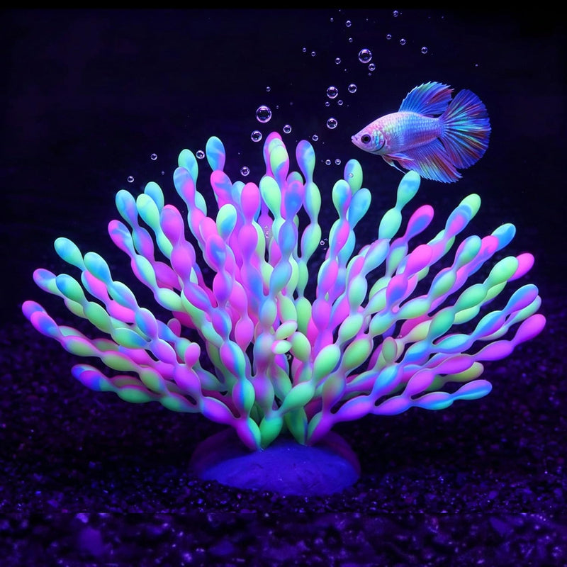 ZtohPyo Glow Fish Tank Decorations - Sea Grapes