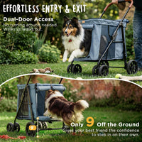 CANINE CANYON Scout Pet Stroller - Grey - image 3