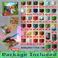 200 pcs Magnetic Blocks, Building Toys Gifts for Kids Age 3+ - Portal - 100 pcs - image 2