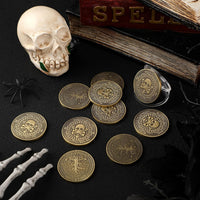 Misdary memento mori challenge coins in classic style copper finish with medallion box - view 14