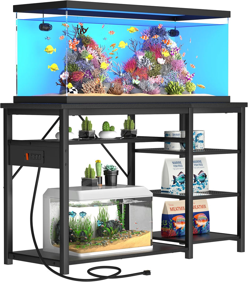 55-75 Gallon Aquarium Stand: 1000LB Capacity - 40-50 Gallon