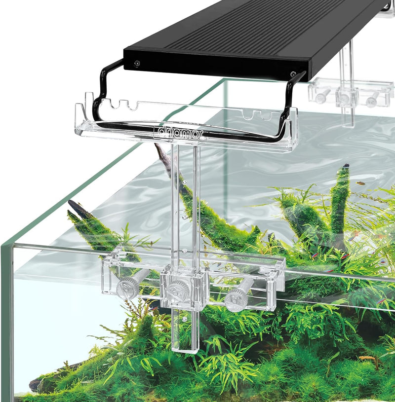 driamor Aquarium Light Holder Adjustable - Clear (Standard Size)