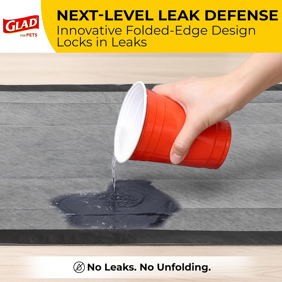 Glad for Pets, Activated Carbon Disposable, Dog Pee Pads - X-Large / 180.0 - image 3