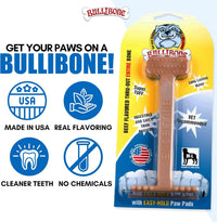 Bullibone Nylon Dog Chew Toy for Aggressive Chewers - Beef / XL - Single - image 4