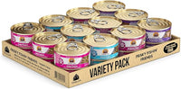 Weruva Classic Cat Food, Variety Pack, Frisky Fishin' Friends Wet Cat Food, 5.5oz Cans (Pack of 24)