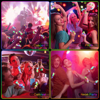 OLUPP LED light up rings in six shapes and colors, 48 pack - view 4