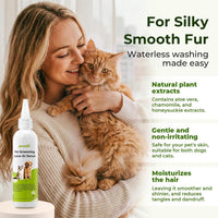 Pecute Self-Cleaning Steam Dog Cat Brush & Leave-in Conditioner - image 2