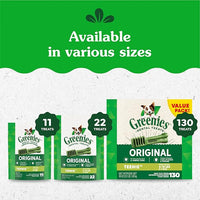 Greenies Original Teenie Dental Dog Treats, 3 oz. Pack (11 Treats)