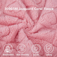 Pet Blanket for Dogs Cats - Pink / 60x80" - image 2