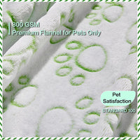 Stuffed Premium Soft Dog Blanket Washable - Green / M(32x40") - image 2
