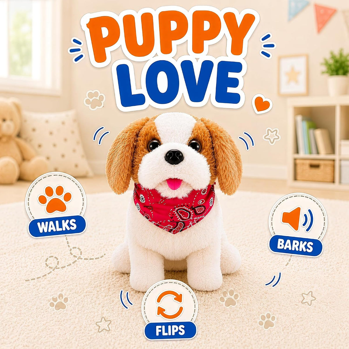Liberty Imports Flip Over Puppy - image 3
