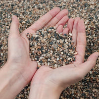 Silica Gravel, Multi-Purpose Mixed Silica Sand for Fire Pits - 11LB / Mixed Large - image 2