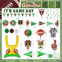 Football Party Supplies Kit - B 1set - image 2