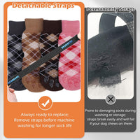 EXPAWLORER Dog Socks to Prevent Licking Paws - X-Large / Pink - image 3