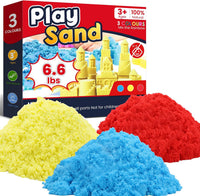 FURWEY Play Sand, Kids Shaping Sculpting - 6.6LBS