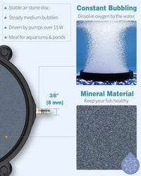 Pawfly Aquarium 4 Inch Air Stone - 8 inch - image 4