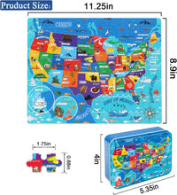 LELEMON Halloween jigsaw puzzle for kids with pumpkins and bats in tin box - view 17