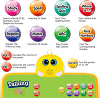 Electronic Alphabet Wall Chart - Green - image 2