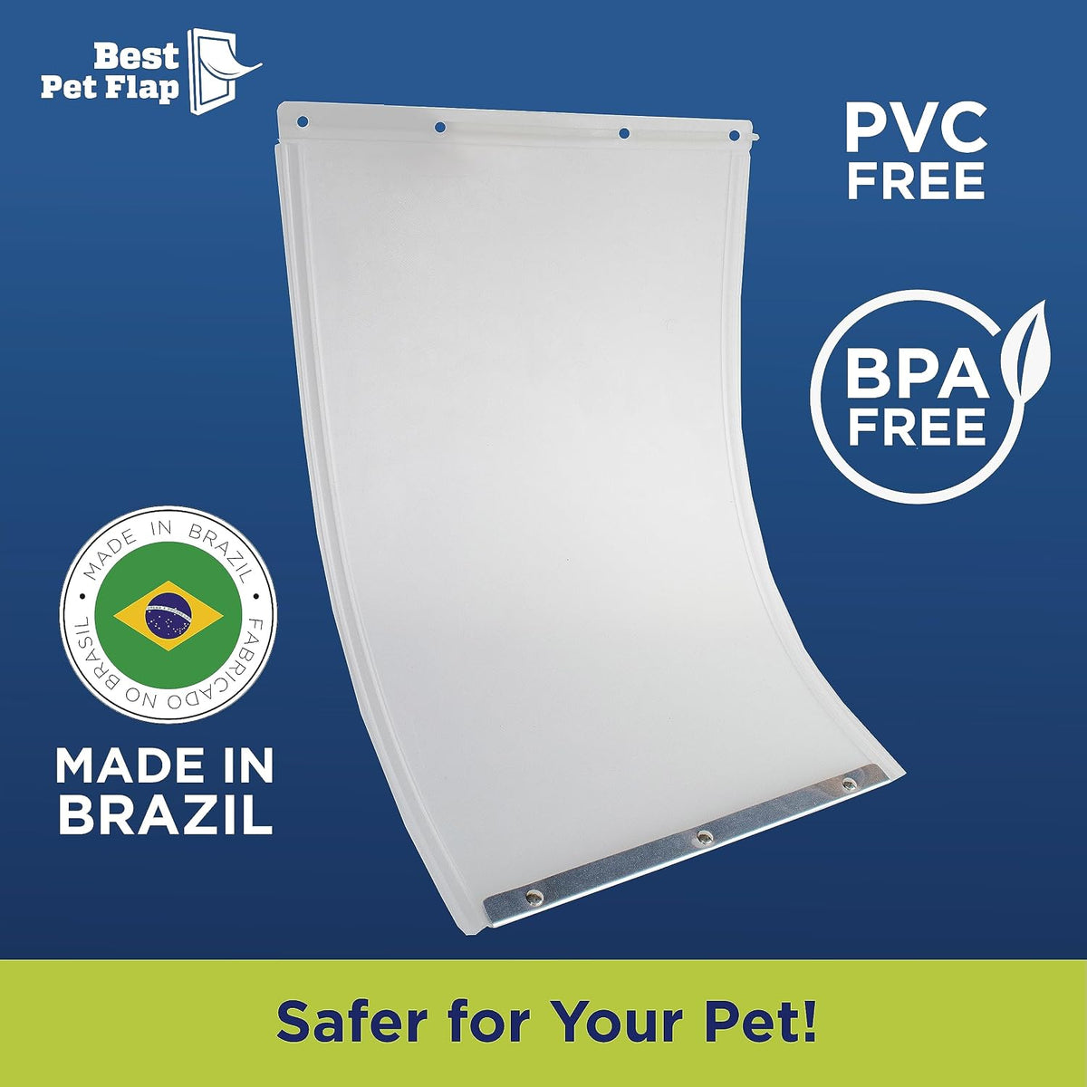Best Pet Flap XL Replacement Dog Door Flap Compatible with Ideal Pet - 10.5" x 15" - image 3