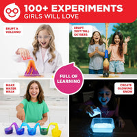 Doctor Jupiter Girls' First Science Experiments Kit for Kids Ages 4+ – Fun for Kids & Family - Girls' Super Science Kit: 8+ - image 3