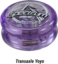 Yomega Spectrum – Light up Fireball Transaxle YoYo with LED Lights for Intermediate, Advanced - purple - image 2