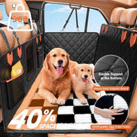 IJVAE Dog Seat Cover for Back Seat - White / For Car/SUV/Small Truck - image 2