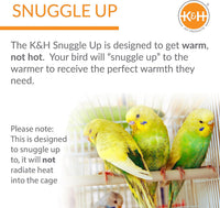 K&H Bird Heater, Snuggle-Up Warmer, Small 5x3in, Low Voltage - Large 4 X 7 in - image 3