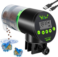 Automatic Fish Feeder Rechargeable with USB Cable Moisture-Proof - Rechargeable EVS