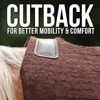 Professional's Choice 100% Steam-Pressed Wool Felt Saddle pad