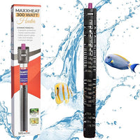 South Shore Retail MaxxHeat 300W Aquarium Heater – Durable with Protective Casing – for Fish Tanks, Stock Tanks, Koi Ponds, Outdoor Ponds, and De-Icing – Veteran-Owned Small Business