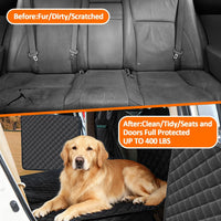 Dog Car Seat Cover for Back Seat Extender for Dogs - image 4