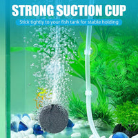 AQUANEAT Aquarium Suction Cups, for Fish Tank Airline Tubing - Clear - image 4