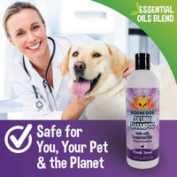 Bodhi Dog Skunk Shampoo | Skunk Smell Odor Remover Cleans & Deodorizes Using Essential Oils - Skunk Shampoo / 16 Fl Oz (Pack of 2)