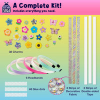 Glamour Headband Making Kit for Girls Ages 5+ - Flower Headbands - image 4