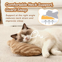 Dog Calming Pillow, Soft and Neck-Friendly - Medium ( 11" × 8" ) / Coffee - image 2