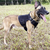 Tactical Dog Harness for Large Dogs, Reflective No Pull Dog Vest - X-Large (Pack of 1) / Black - image 2