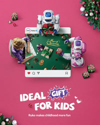 Ruko 1088 Smart Robot Toy for Kids - Pink - image 2