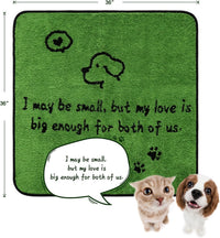 Reusable Dog Pee Pads, Washable Puppy Pads - Flannel / 36"x36"(pack of 2) - image 2