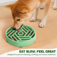 WHIPPY Slow Feeder Dog Bowl - mint green - image 3