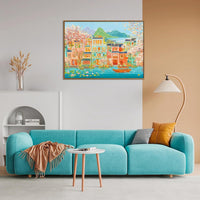 Funny Dog Pizza Jigsaw Puzzles, Food Kitchen - Painted Boat - image 3
