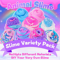6-Pack Pink Slime Kit for Girls - Animal - image 3