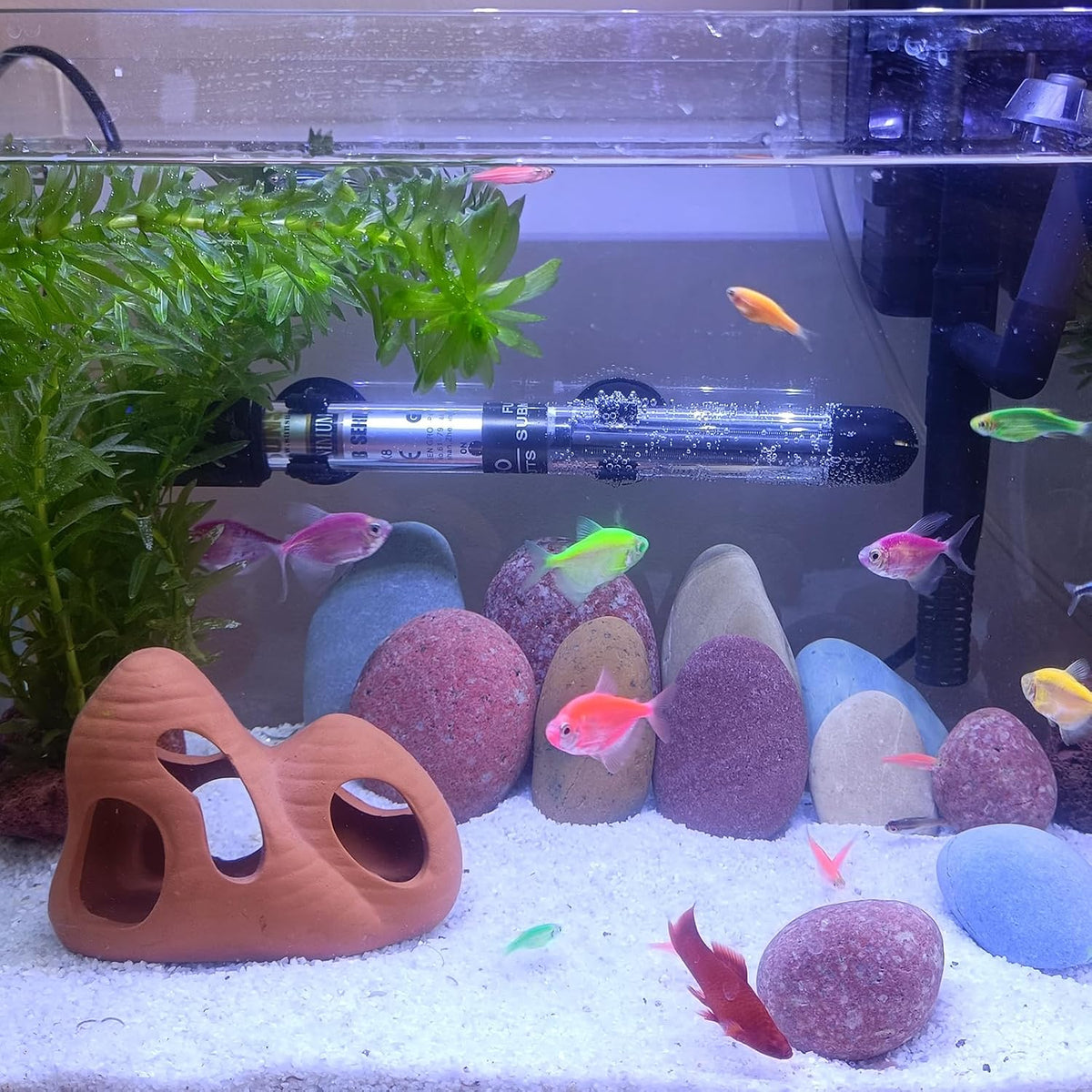 5 lbs Aquarium Sand, Beige Fish Tank Sand - White / 20 LB - image 2