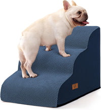Dog Stairs for Small Dogs & Cats - Blue / 3